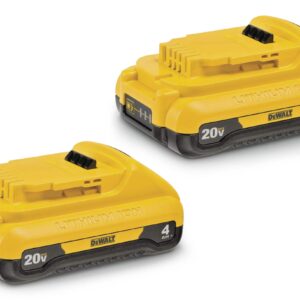 DEWALT DCB240-2 20V MAX 4.0Ah Battery Slim 2PK