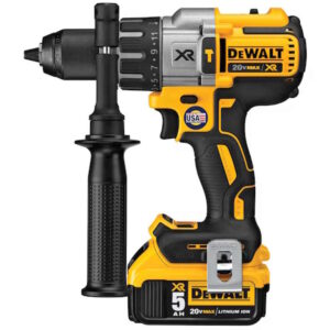 DEWALT DCD999P2  20V MAX  XR Brushless Cordless 3-Speed 1/2 in. Hammer