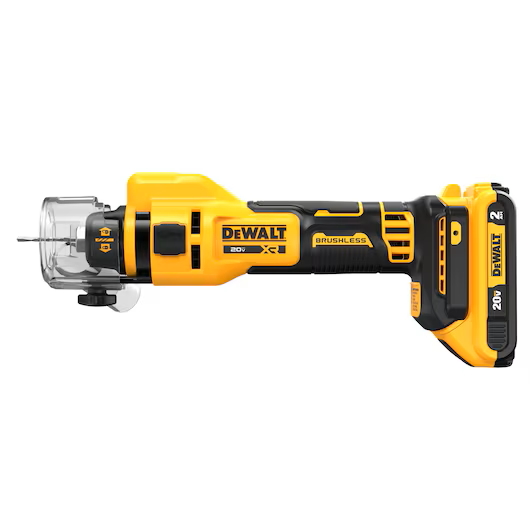 DEWALT DCE555D2 20V MAX* XR Drywall Cut-Out Tool Kit - Image 5