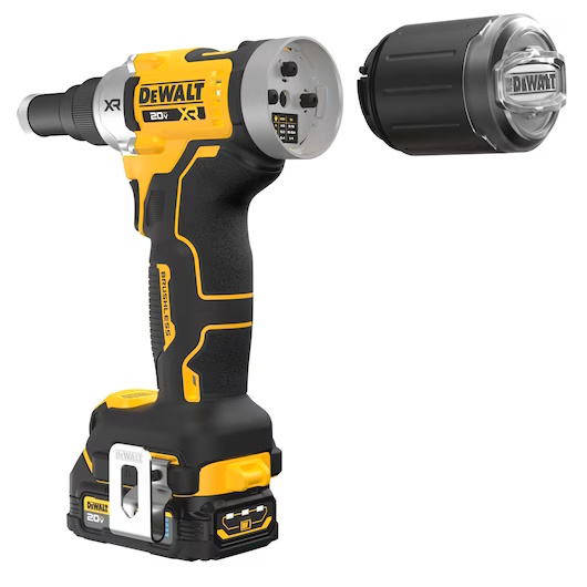 DEWALT DCF414B 20V MAX* XR® Brushless Cordless 1/4" Rivet Tool (Tool Only) - Image 6