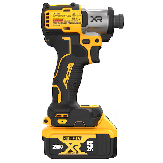 DEWALT DCF845P2 20V MAX* XR ¼” 3-Speed Impact Driver 2 Battery Kit - Image 5