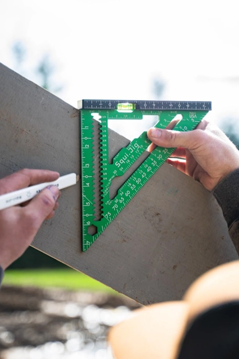 SQUIJIG FPRS75GREEN Fusion Pro 7.5" Rafter Square - Image 5