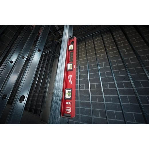MILWAUKEE MLIBM24 24" Magnetic I-Beam Level - Image 2