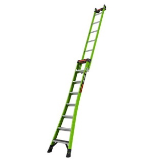 LITTLE GIANT 13908-373 Kombo 8' Industrial Fiberglass 3-in-1 Step Ladder NEW - Image 2