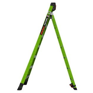 LITTLE GIANT 13908-373 Kombo 8' Industrial Fiberglass 3-in-1 Step Ladder NEW - Image 3