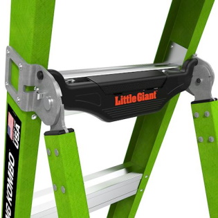 LITTLE GIANT 13908-373 Kombo 8' Industrial Fiberglass 3-in-1 Step Ladder NEW - Image 5