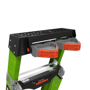 LITTLE GIANT 13908-373 Kombo 8' Industrial Fiberglass 3-in-1 Step Ladder NEW - Image 7