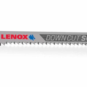 LENOX 1991387 Jigsaw Blades Downcut 10TPI Wood Cutting, 4" 5/pk