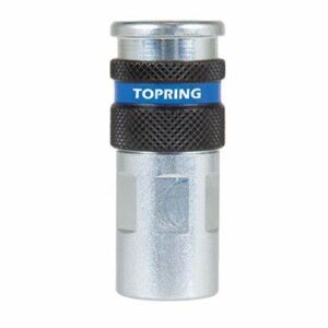 TOPRING 20.416 QSILVER2 High Pressure Automatic Quick-Connect Coupler, 1/4(F)