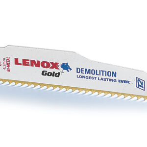 LENOX 21220B6066GR 6" Gold Demolition Wood Power Arc Curved