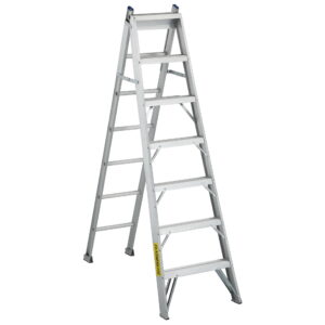 FEATHERLITE 2707 7'-14' Aluminum Multi-Way Ladder