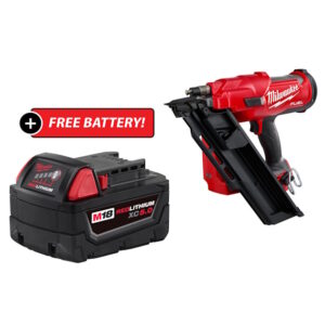 MILWAUKEE 2745-20 M18 Fuel 30 Deg 3-1/2" Framing Nailer (Tool Only)