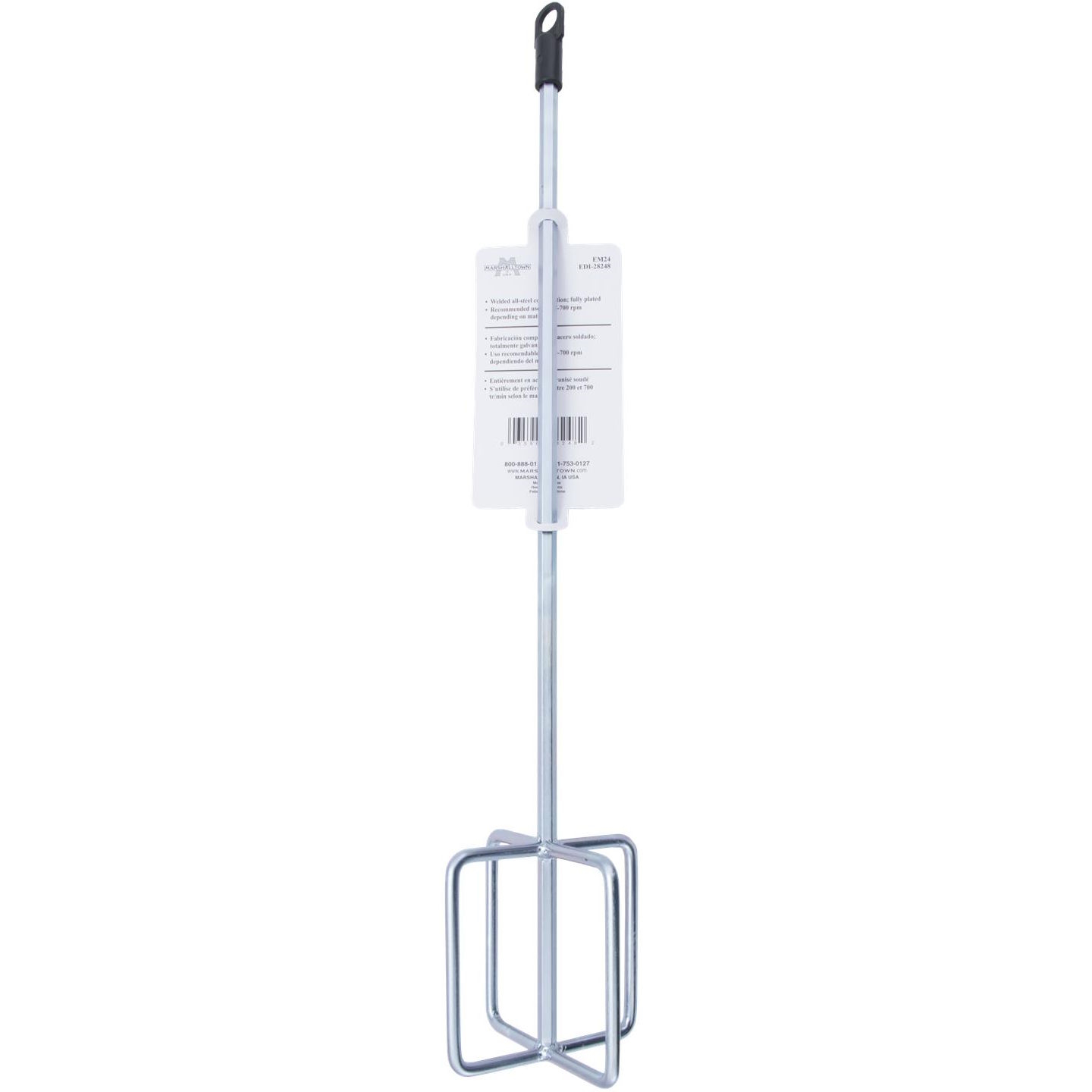 MARSHALLTOWN 28248 EM24 Eggbeater Mixer 24" Long w/ 7/16" Hex Shaft - Image 3