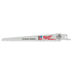 MILWAUKEE 48-00-5015 6" 6 TPI Super Sharp Sawzall Blades 5PK