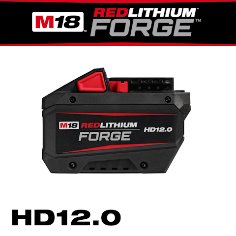MILWAUKEE 48-11-1813 M18™ REDLITHIUM™ FORGE™ HD12.0 Battery Pack - Image 2
