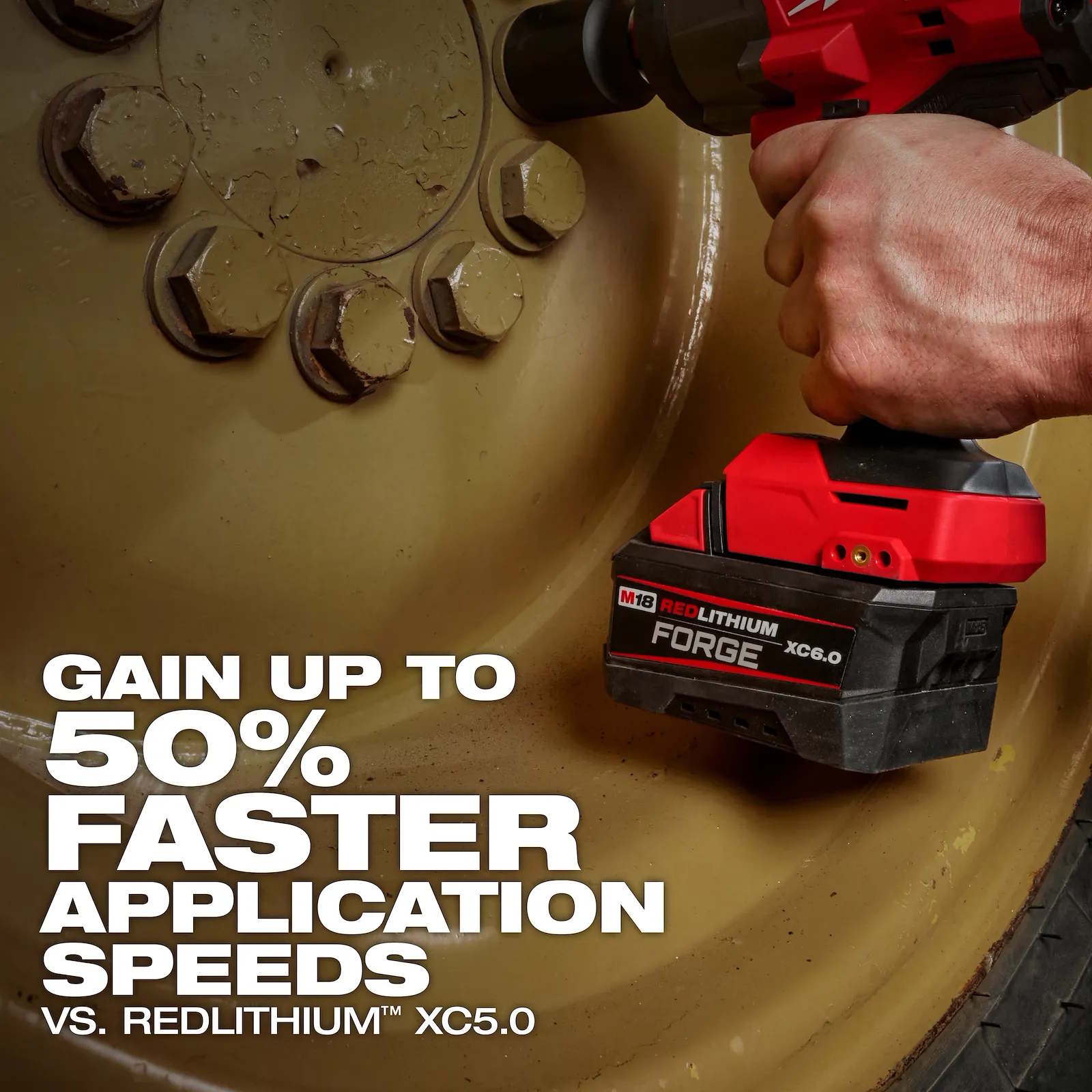 MILWAUKEE 48-11-1861 M18™ REDLITHIUM™ FORGE™ XC6.0 Battery Pack - Image 11