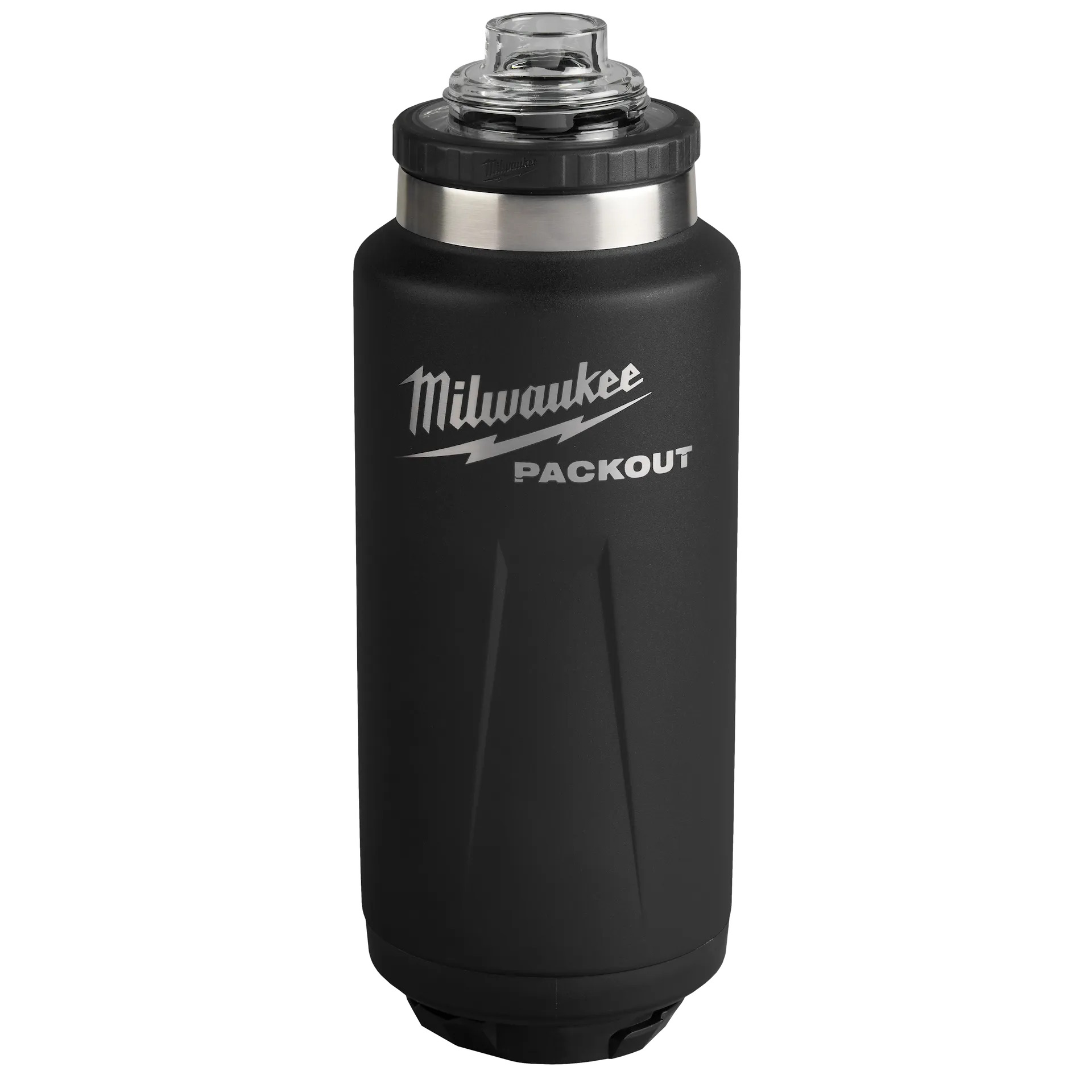 MILWAUKEE 48-22-8397B PACKOUT 36oz Insulated Bottle with Chug Lid - Black - Image 6