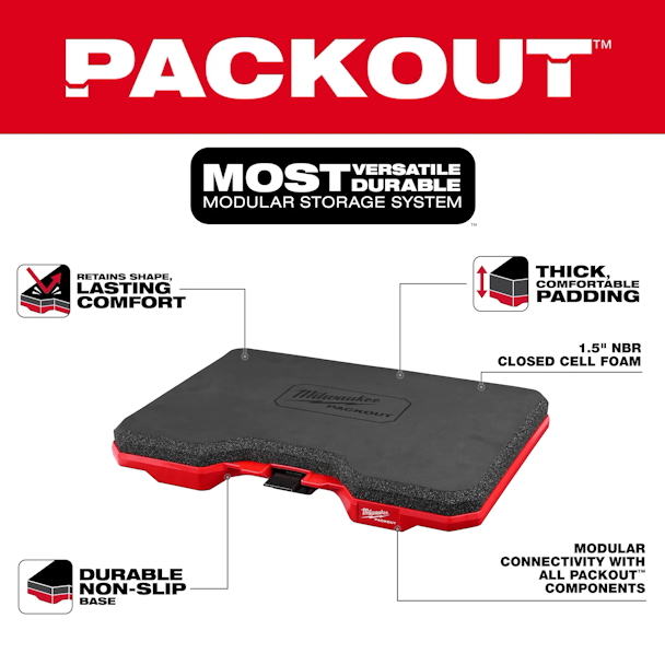 MILWAUKEE 48-73-6110 PACKOUT Kneeling Pad - Image 2