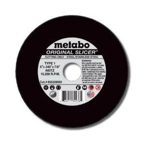 METABO 655353000  Original Slicer Wheel  5" x .045" x 7/8" 5PK