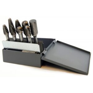 FEIN 69908038002 CBS-8 Carbide Burr Set 8PC 1/4" Shank Dia.