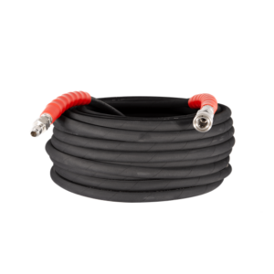 BE POWER 85.238.211 Hose 100FT 3/8" D/B BLK SS QC, MAX 6000 PSI