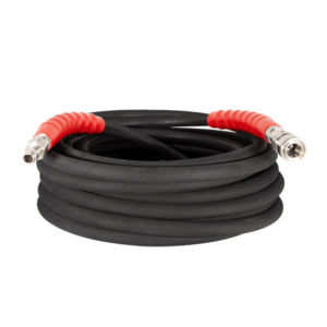 BE POWER 85.238.251 Hose 50FT 3/8" D/B BLK SS QC, MAX 6000 PSI