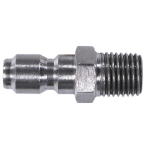 BE POWER 85.300.109 Plug 1/4"QD MNPT Steel
