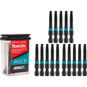 MAKITA A-99792 SQ2 2" ImpactX Bit 15/Tic-Tac