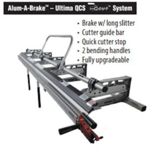 ALUM-A-BRAKE BKQCS106 Ultima QCS Q-Cut System 10'6" Brake