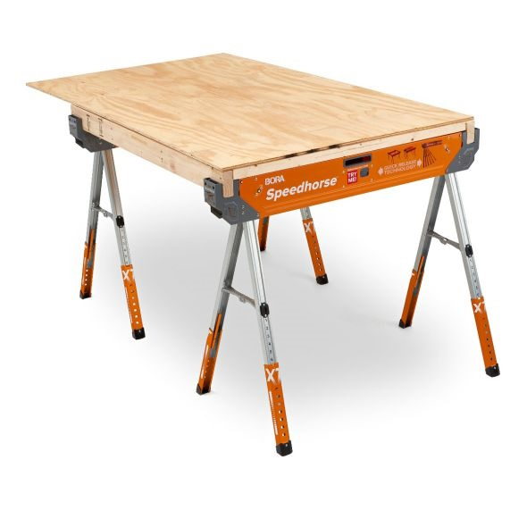 BORA BR-PM-4550 Adjustable Speedhorse XT Folding Sawhorse 1500lb Capacity - Image 5