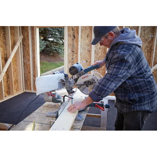 BOSCH CM10GD 10" Dual Bevel Glide Mitre Saw - Image 8