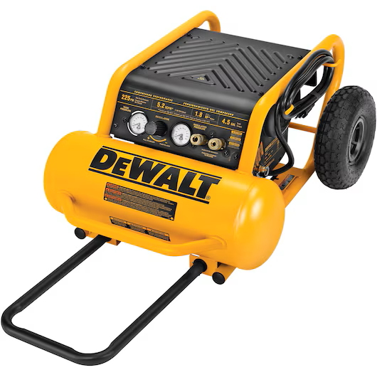 DEWALT D55146 1.6 HP Continuous 225 PSI 4.5 Gallon Compressor - Image 2