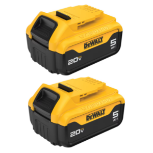 DEWALT DCB205-2 20V MAX 5.0Ah Battery 2 Pack