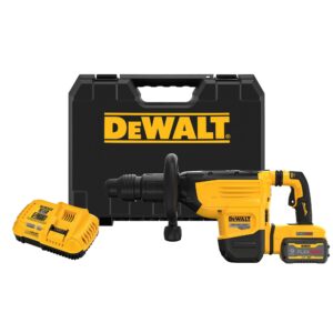 DEWALT DCH892X1 60V 22 lb. SDS Max Chipping Hammer Kit w/1-9Ah Battery & Charger