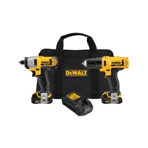 DEWALT DCK211S2 12V MAX* Drill/Driver & Impact Driver 2-Tool Combo Kit