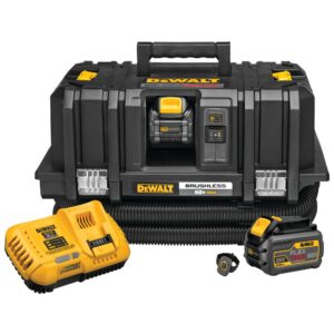 DEWALT DCV585T2 Flexvolt 60V MAX XR Dust Extractor 2.0 Gallon 125 CFM Kit