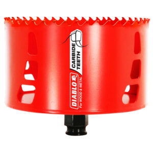 DIABLO DHS4500CT 4-1/2" Carbide-Tipped Wood & Metal Hole Saw