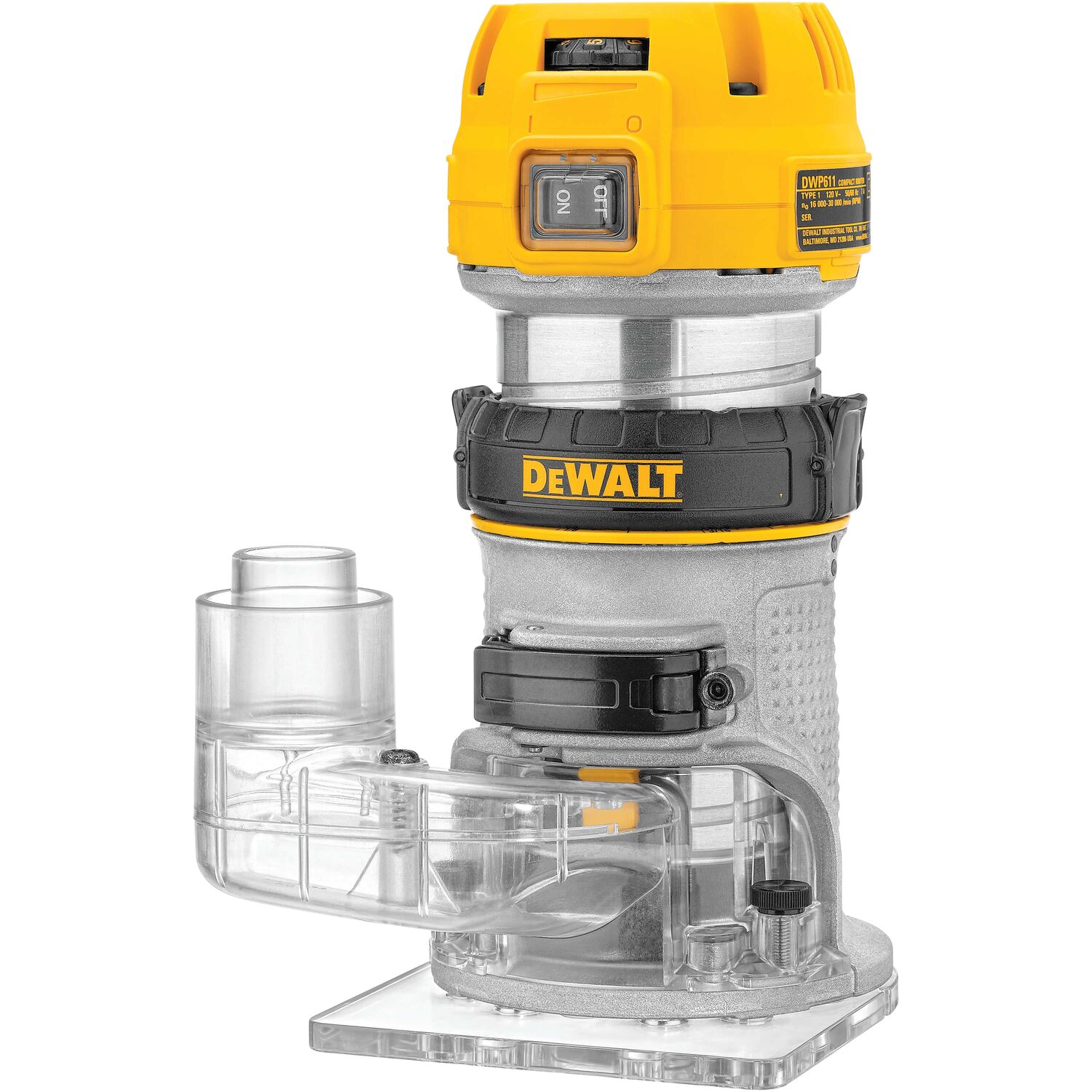 DEWALT DNP615 Dust Collection Adaptor for Fixed Base - Image 2