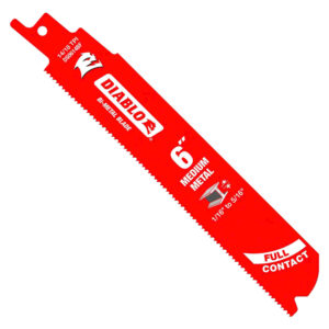 DIABLO DS0614BFCC 6" Reciprocating Blade 14/18TPI Thin Metal Cutting
