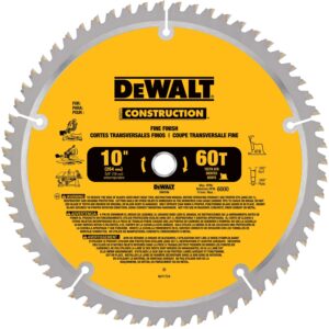 DEWALT DW3106 Circular Blade Saw 10" 60 Teeth