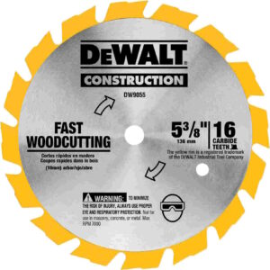 DEWALT DW9055 5-3/8" Circ Saw Blade
