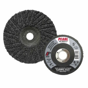 PEARL HSP5016 5 x 7/8 SC Turbocut™ Discs for Concrete/Stone, Hard Back