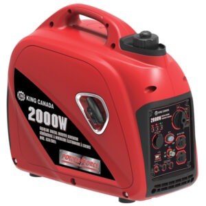 KING Canada KCG-2001I 2000 Watt Gasoline Digital Inverter Generator