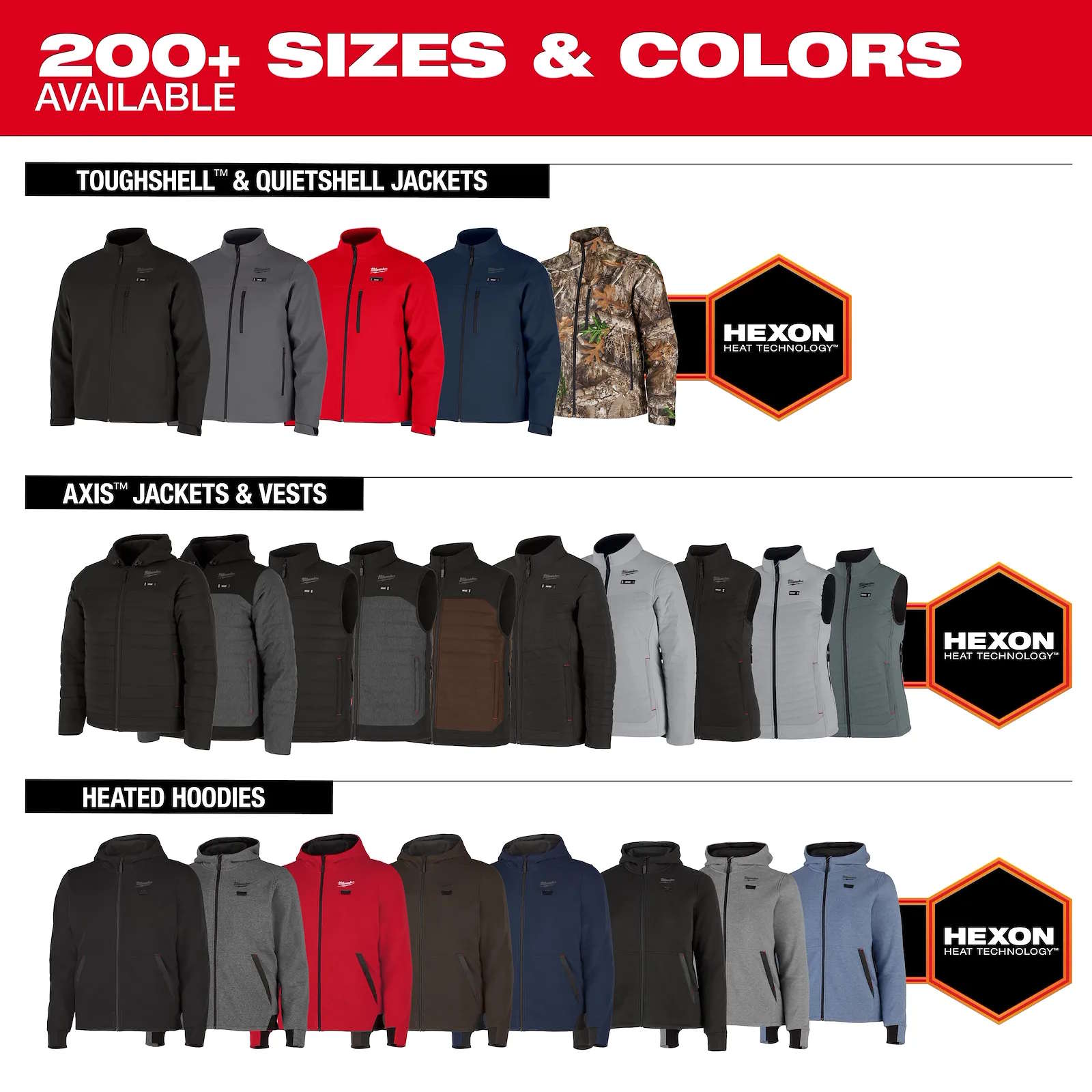 MILWAUKEE M200N-20M M12™ Heated Hoodie - Brown M - Image 11