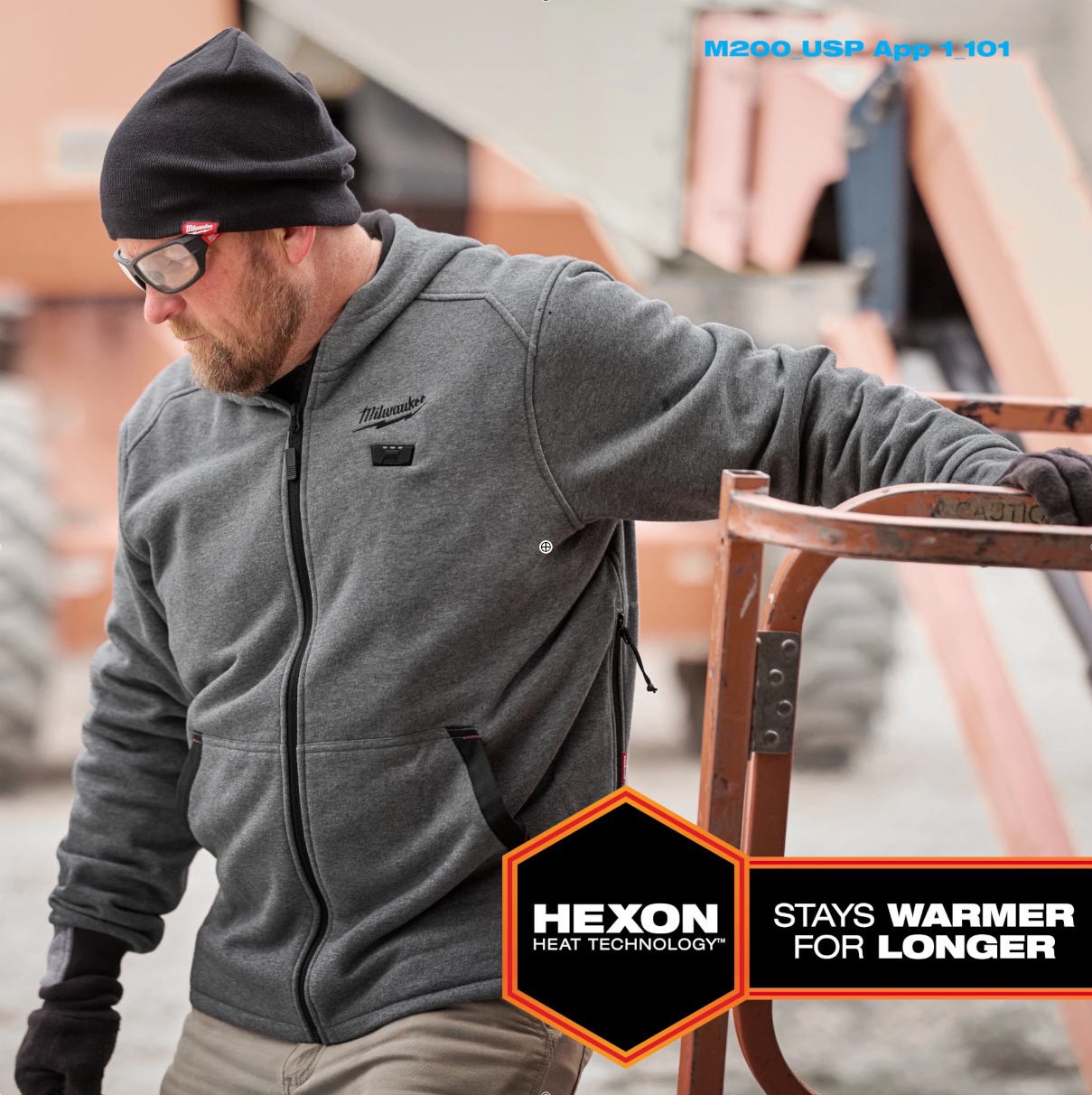 MILWAUKEE M200N-20M M12™ Heated Hoodie - Brown M - Image 5