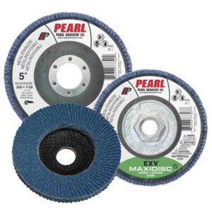 PEARL MAX5040Z9E 5 x 7/8 Maxidisc Flap Disc