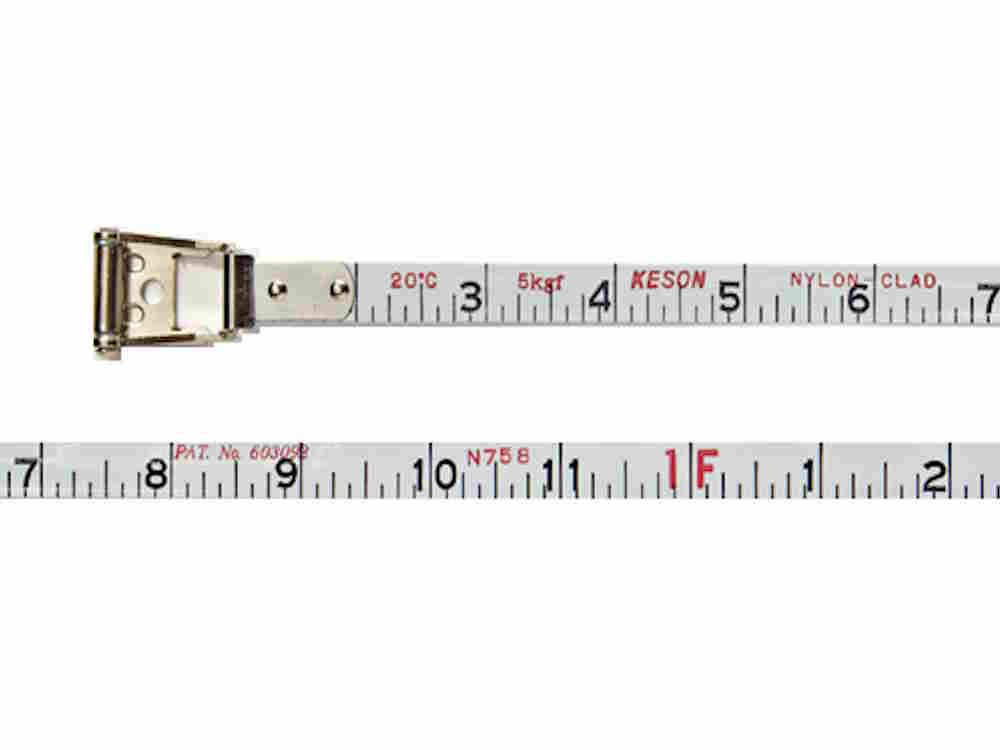 KESON NRS18M100 100ft/30M Double Nylon Steel Tape - Image 2