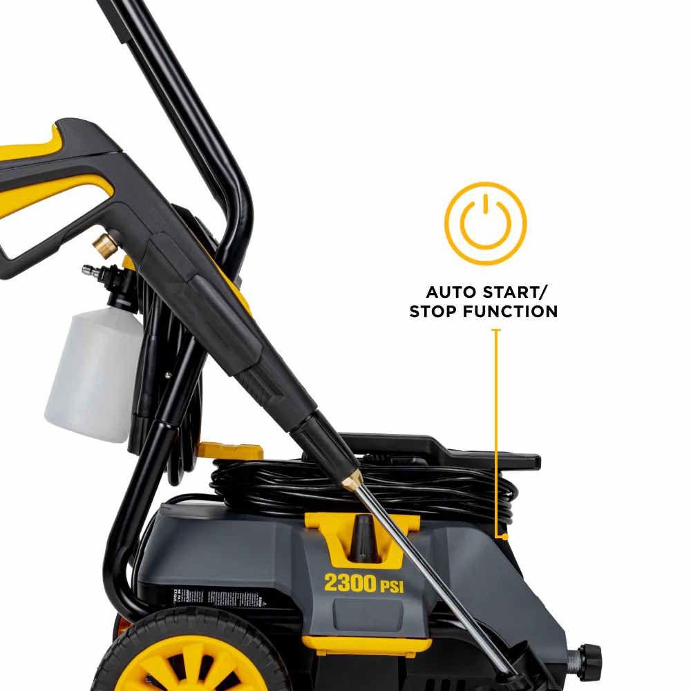 BE POWER P2314EN Pressure Washer ELEC 2300PSI 1.7GPM -2 IN 1 - Image 11
