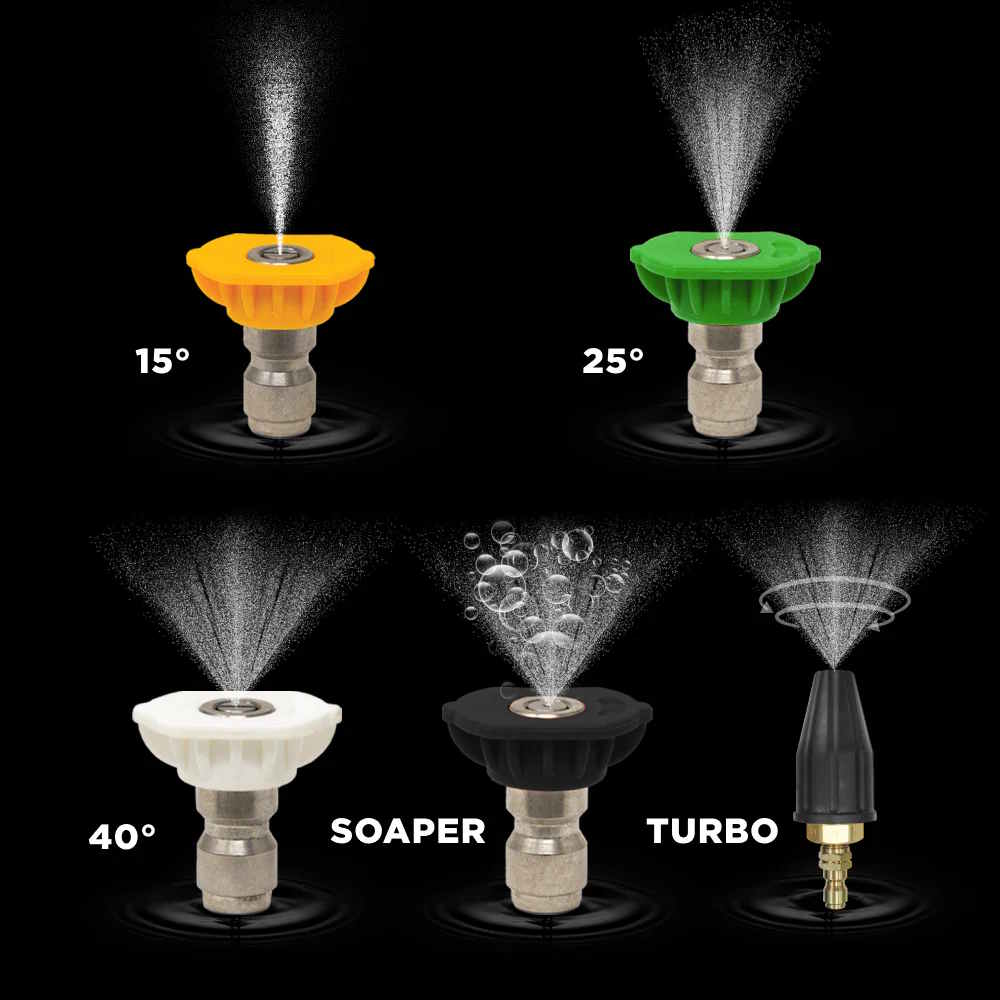 BE POWER P2314EN Pressure Washer ELEC 2300PSI 1.7GPM -2 IN 1 - Image 10