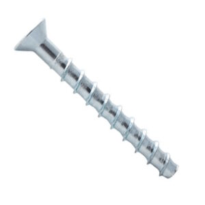 DEWALT POWERS PFM1411465 Screw-Bolt Flat High Performance Screw Anchor 1/2"x5"